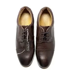 Vionic Shane Mens Size 8 Spruce Brown Black Oxford Leather Dress Formal Shoes Amazon.com | Vionic Men main image 4